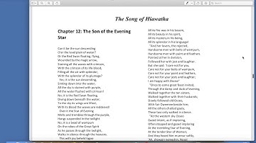 The Song of Hiawatha   Full Text
