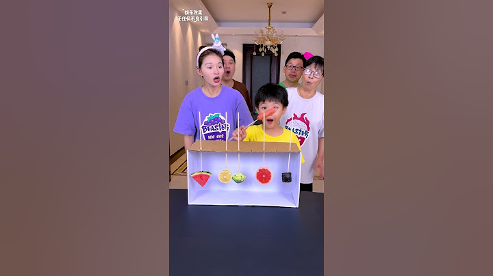 Fruit Blind Box Challenge, Who Is The Most Unlucky Person? #Funnyfamily#Partygames