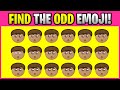 FIND THE ODD EMOJI! O15043 Find the Difference Spot the Difference Emoji Puzzles PLO