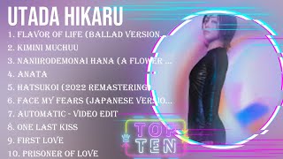 Top 10 songs Utada Hikaru 2024 ~ Best Utada Hikaru playlist 2024
