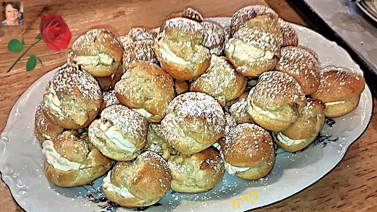 Piękne Mini Ptysie dla Wszystkich Pań w Dniu Kobiet.