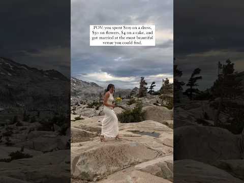 Video: Bryllupsrejse i Lake Tahoe for friluftselskere