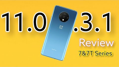 Oxygen OS 11.0.3.1 OnePlus 7 & 7T Series Extra Review....
