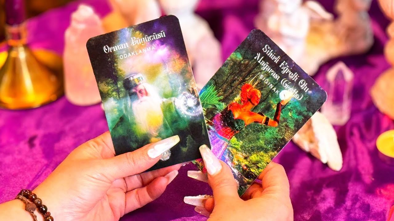 شاینی تاروت - از جادوگر جنگل مقدس حس قلبی امروز شخص مقابل پرسیدم