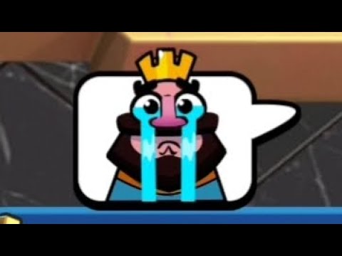 Clash Royale : King Crying 3 by Xentimus