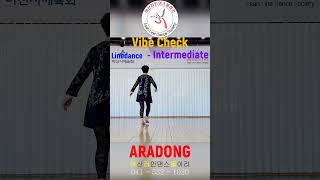 Vibe Check Linedance #shorts Intermediate @ARADONG linedance