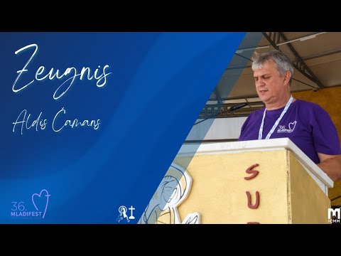 Testimony of Aldis Čamans - 36th Youth Festival in Medjugorje