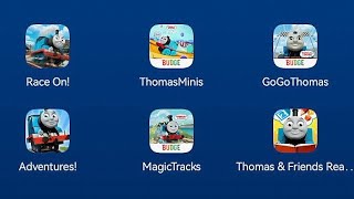 Thomas and Friends - Go Go Thomas,Adventures,Magic Tracks,Watch and Play,Race On,Thomas Minis