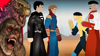 Reacting To Invincible vs Superman