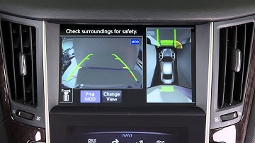 2015 Infiniti Q50 HEV - Back-up Collision Intervention (BCI) System (if so equipped)