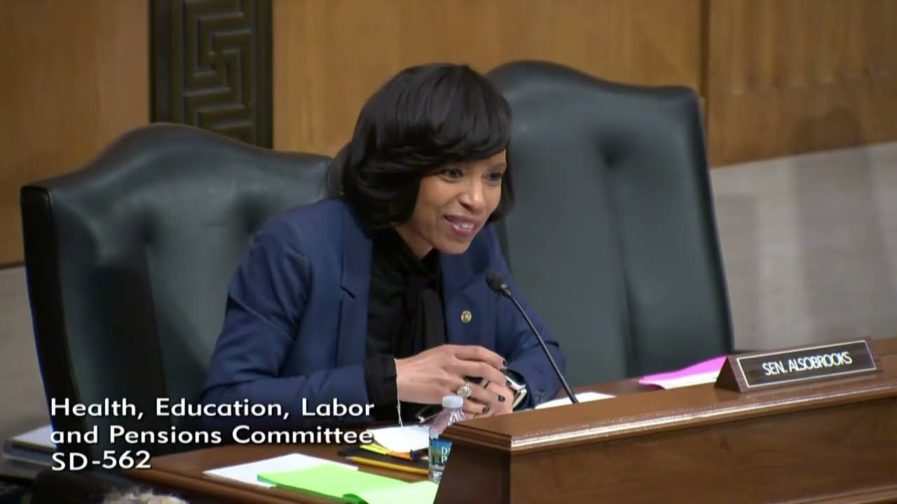 Senator Angela Alsobrooks Questions Robert F. Kennedy Jr. during Senate Committee on HELP Hearing