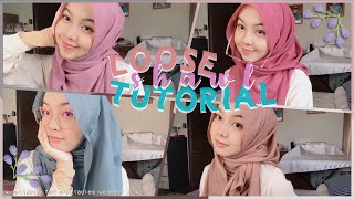 Loose Shawl Tutorial ( 4 Styles ) | Chest Covered | Intan Syafiqah