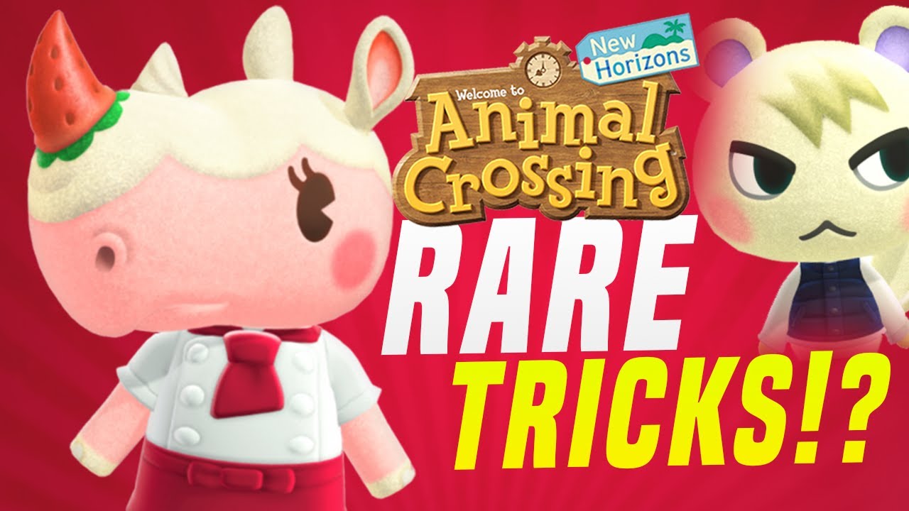 ALL TRICKS for RARE VILLAGERS in Animal Crossing! Do They Work ...