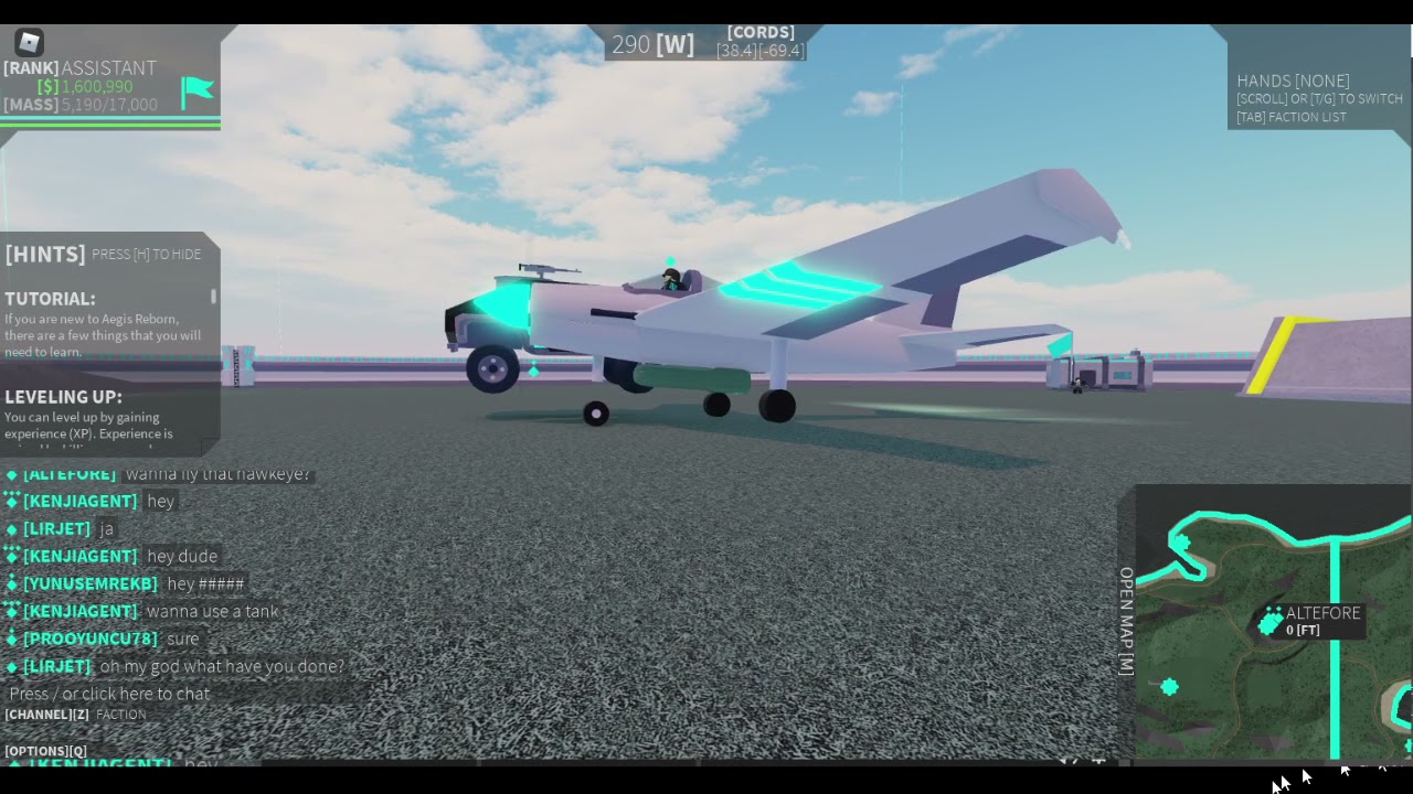 "you wanna fly that hawkeye?" | Aegis Reborn Clips