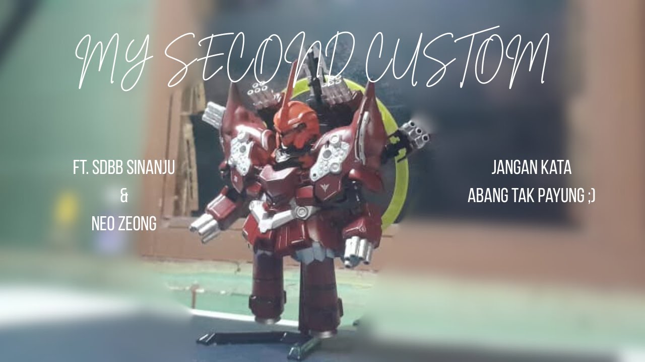 #2 of My Custom Build ft. SDBB Neo Zeong ver. bootleg | Irfpla Channel | Mobile Suit Gundam Unicorn