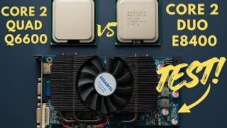 E74 Intel Core 2 Quad Q6600 vs Core 2 Duo E8400. Legenda kontra legenda. Test w grach pod Windows XP