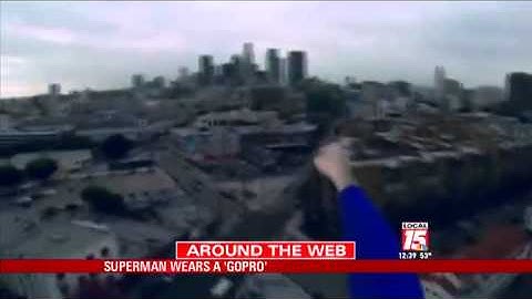VIDEO: Superman Wears a GoPro