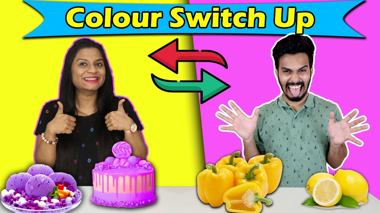 Colour Food Switch Up Challenge Hungry Birds YouTube