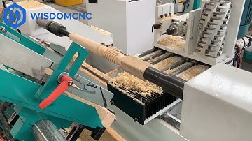 Multi functions  L1530A CNC Wood Lathe for turning milling twisting engraving planing