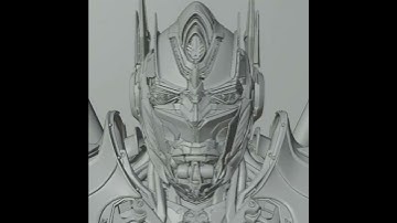 Optimus prime battle mask animation (blender 2.9)