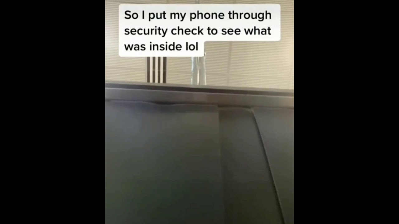 security check from the inside - YouTube