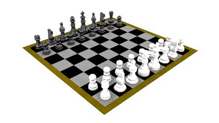 Chess Modeling Autodesk maya Part-1 unity creation