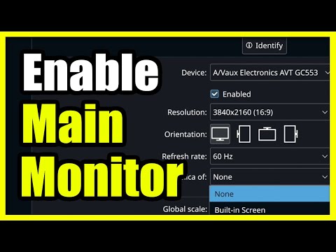 How to Enable a Main Monitor when Connected to Steam Deck (Easy Method)