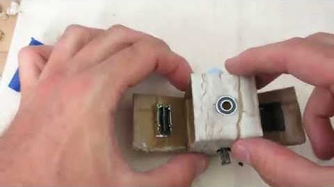 DIY: Cardboard fidget cube (stone pattern)