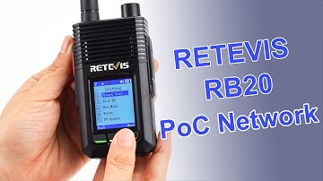 RETEVIS RB20 PoC Network Two Way Radio