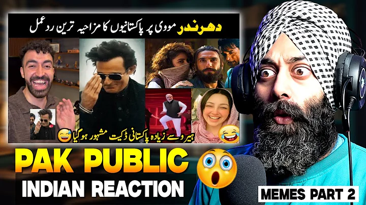 MEMES - Pakistani People Funny Reaction 😂 on Dhurandhar Movie 🎬 | Rehman Dakait | PRTV | Part 2