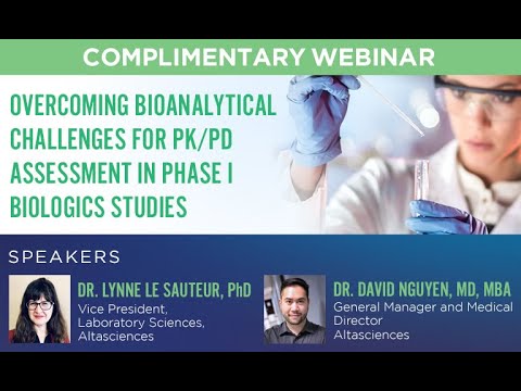Webinar - Managing Challenging Bioanalysis for PK/PD assessments for ...