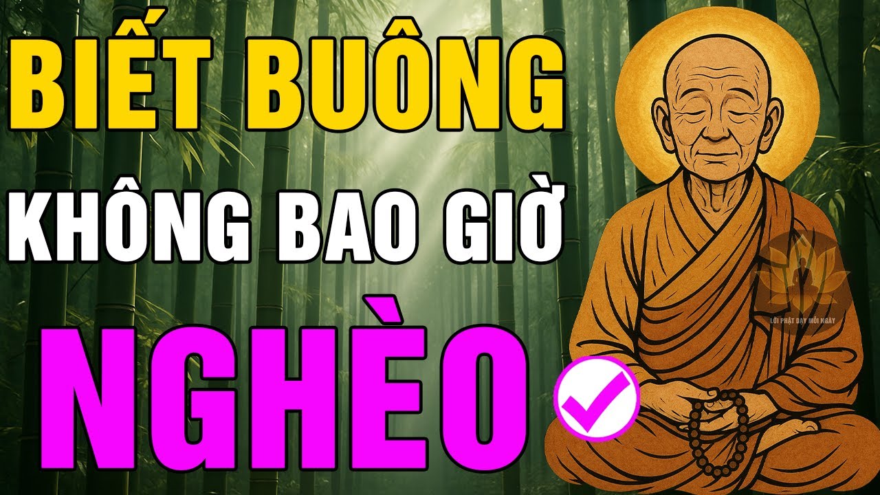 NGƯỜI BIẾT BUÔNG BỎ KHÔNG BAO GIỜ NGHÈO PHÚC | Lời Phật Dạy Mỗi Ngày | Triết Lý Lục Tổ Huệ Năng