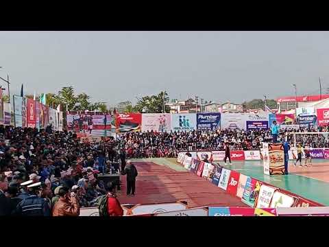 गण्डकी र आर्मी वीचकाे खेल सुरु हुदै, रंगशालामा दर्शककाे चाप, व्यवस्थापनमा समस्या