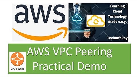 AWS VPC Peering Connection different regions | AWS Cloud Network Services | Virtual DC