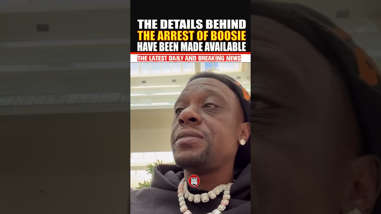 BOOSIE FEDERAL ARREST DETAILS