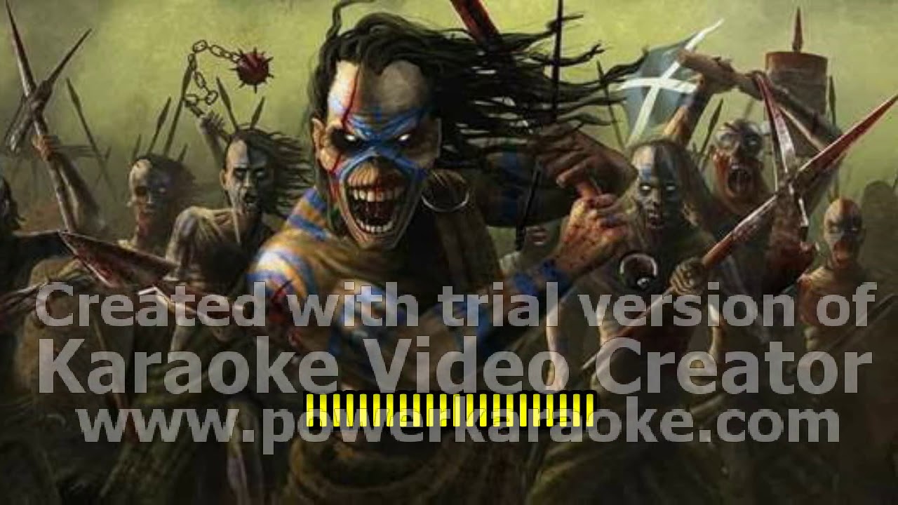 IRON MAIDEN THE CLANSMAN KARAOKÊ YouTube