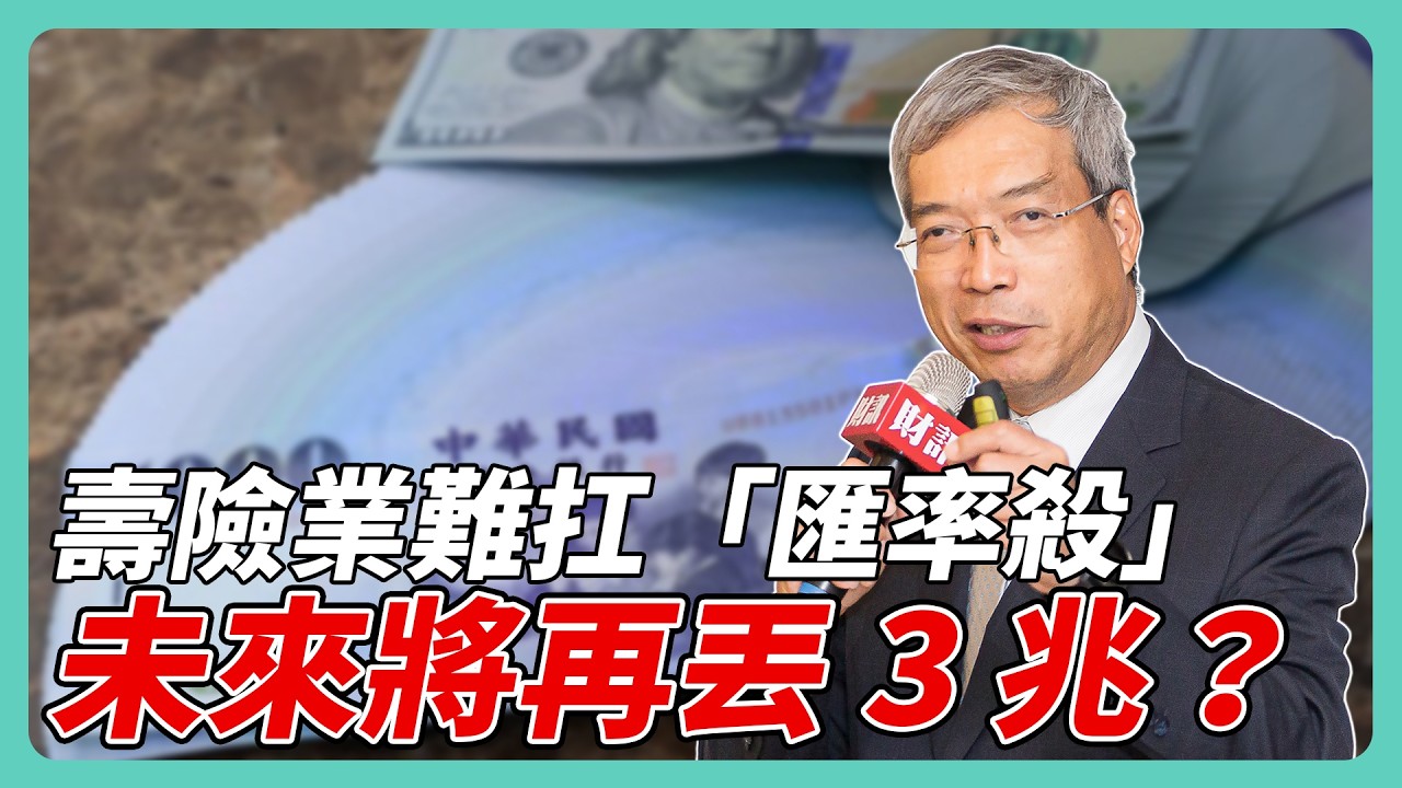 壽險業難扛「匯率殺」 未來將再丟 3 兆避險？｜#老謝開講 #謝金河 #財訊 feat.  前金管會主委王儷玲 & 保險事業發展中心總經理詹芳書 EP252