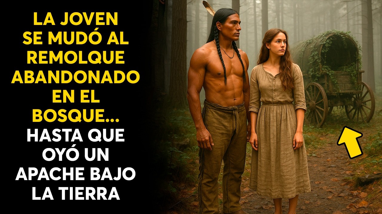 LA JOVEN SE MUDÓ AL REMOLQUE ABANDONADO EN EL BOSQUE... HASTA QUE OYÓ UN APACHE BAJO LA TIERRA