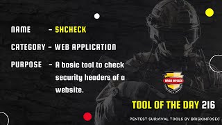 SHCHECK TOOL - Security Header Check| Briskinfosec