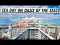 Sea day on the oasis of the seas  bahamas and perfect day at coco cay cruise first day at sea