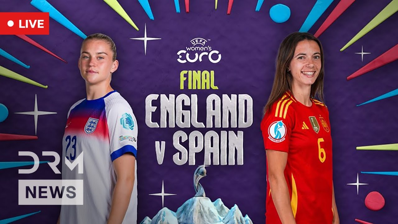 🔴LIVE UEFA Women’s Euro 2025: Fans in Madrid Cheer on Spain in Euro 2025 Final | AD1Z