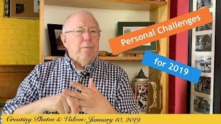 Personal Challenges for 2019