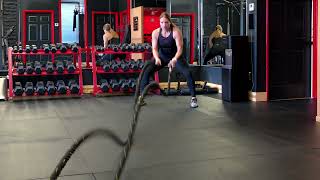 Battle Rope Alternating Arm Waves screenshot 3