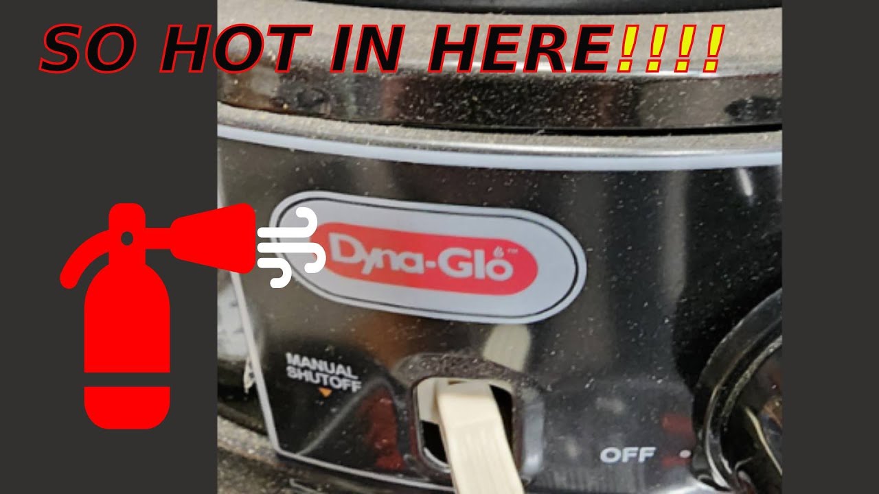 Dyna-Glo Kerosene Heater First light. - YouTube