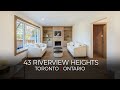 43 Riverview Heights, Toronto