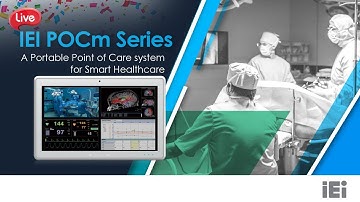 IEI 行動式醫療等級觸控電腦 POCm系列介紹