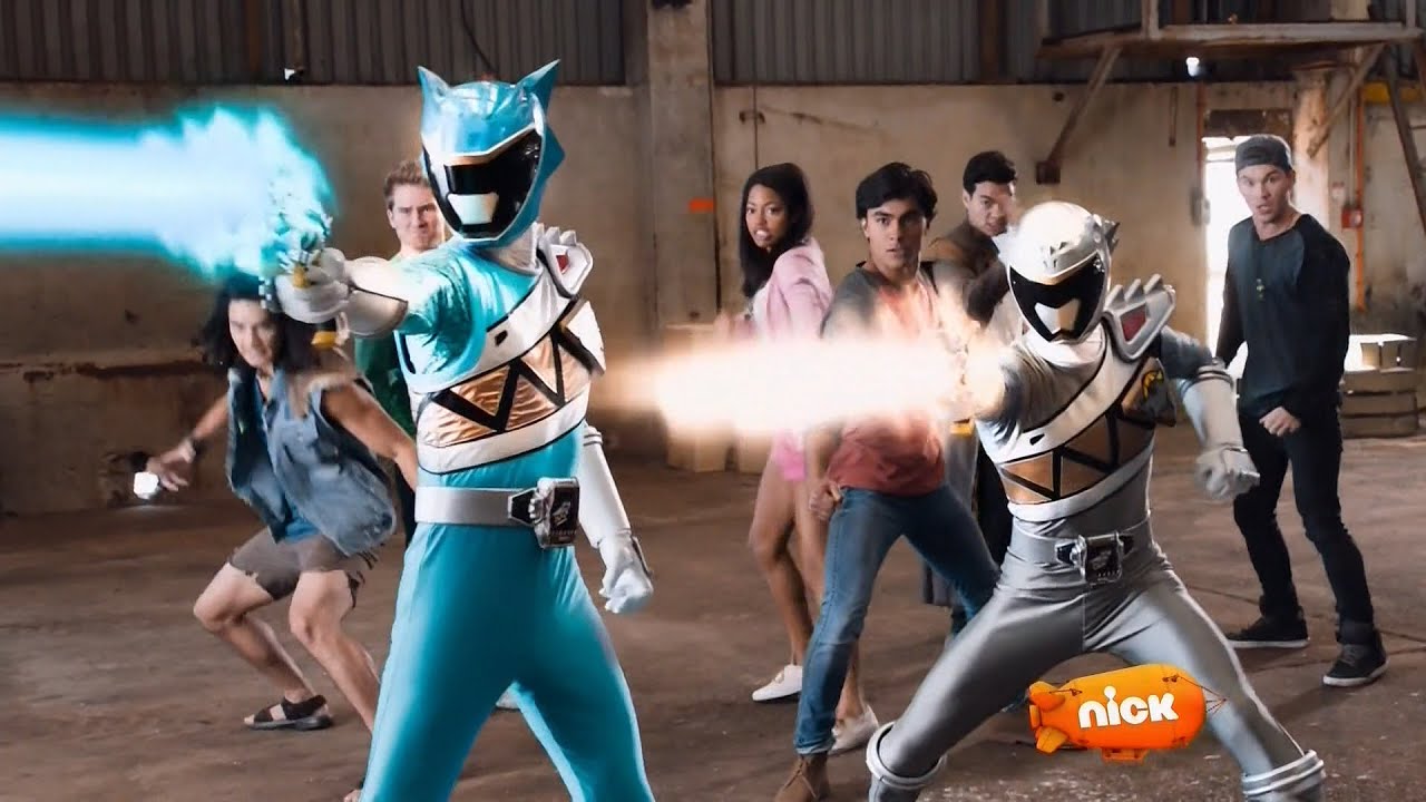 Power Rangers Dino Super Charge - Dino Morpher Blast 19 | Aqua and Graphic Ranger power rangers ninja steel ranger doré