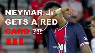 Neymar Jr gets a red CARD ?!