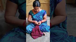 Silai tips number 4088 🌺hath se blouse mein huk aur kanch kaise lagati Hun Main🌺#silai #blouse#silai