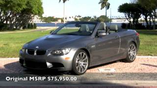 2010 BMW M3 Space Gray Metallic A2789